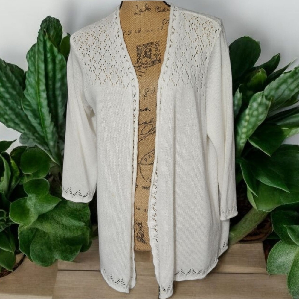 Laura Scott size XL cover shawl Cardigan, lightweight